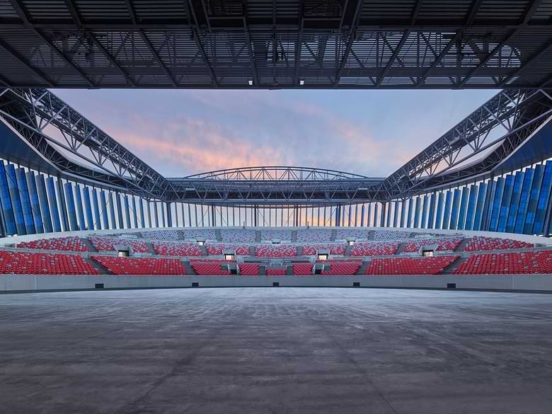 Black Sea Arena-ს შიგნით